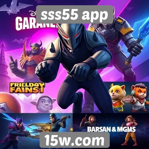 Comparativo de jogos disponíveis no sss55 app