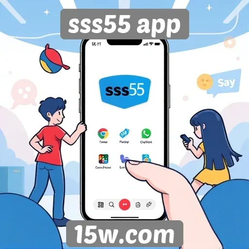Experiência do usuário no sss55 app